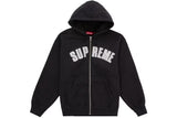 Supreme Larry Clark Zip Up Hooded Sweatshirt Black
