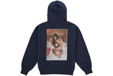 Supreme Larry Clark Zip Up Hooded Sweatshirt Navy