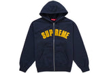 Supreme Larry Clark Zip Up Hooded Sweatshirt Navy