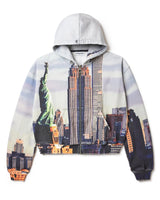 VALE FOREVER SKYLINE ZIP UP HOODIE