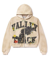 VALE FOREVER BONE GARDEN ZIP UP HOODIE