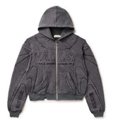 Vale Forever Armor Zip Up Hoodie Black