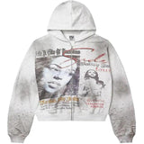 Vale Forever Valley Fest Zip Up Hoodie Grey