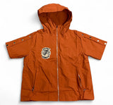 Saint Vanity Nylon Button Up Orange