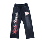 Triple Sevens All Star Football Sweatpants Black