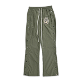 Saint Vanity Nylon Track Pants Green
