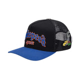 Godspeed Forever Trucker Hat Black Light-Blue Orange