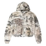 Vale Forever Winter Camo Zip Up Hoodie