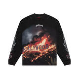 Godspeed Hollywood inferno Ls T-shirt (Black wash)