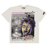 Hellstar Breaking News T-Shirt White