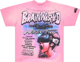 Hellstar Brainwashed World Tour T-Shirt Pink