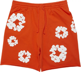 Denim Tears The Cotton Wreath Shorts Orange