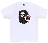 BAPE Store Aoyama Bape 30th Anniversary Ape Head Tee Set White