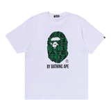 BAPE Lux Sport Pattern By Bathing Ape Tee White