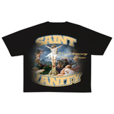 Saint Vanity BLURRY CROSS T-SHIRT