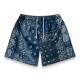 Bravest Studios NAVY PAISLEY SHORTS