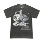 Saint Vanity FADED BLACK SAINT VANITY STABLE T-SHIRT