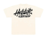 Hellstar Studios Heaven Sounds Like SS Tee Shirt Cream