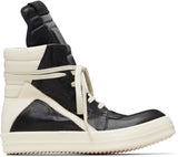 Rick Owens Geobasket Sneaker Black Milk